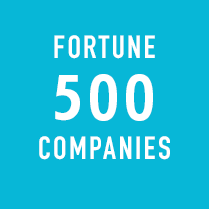 世界トップのフォーチュン500企業の 70%が長く活用
